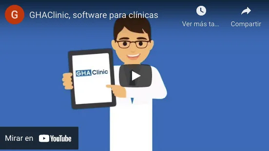 Video GHACLINIC software para consultorios, clínicas y hospitales. GHA, Grupo Hernández Alba
